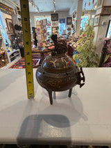 Smoke & Bronze - 1880-1920 - Chinese Bronze Tripod Censer
