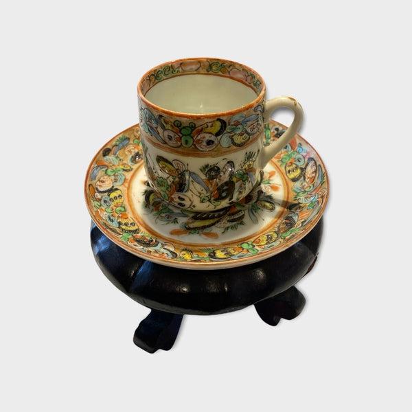 Antique Chinese Demitasse Cup  Circa 1850 - 1870