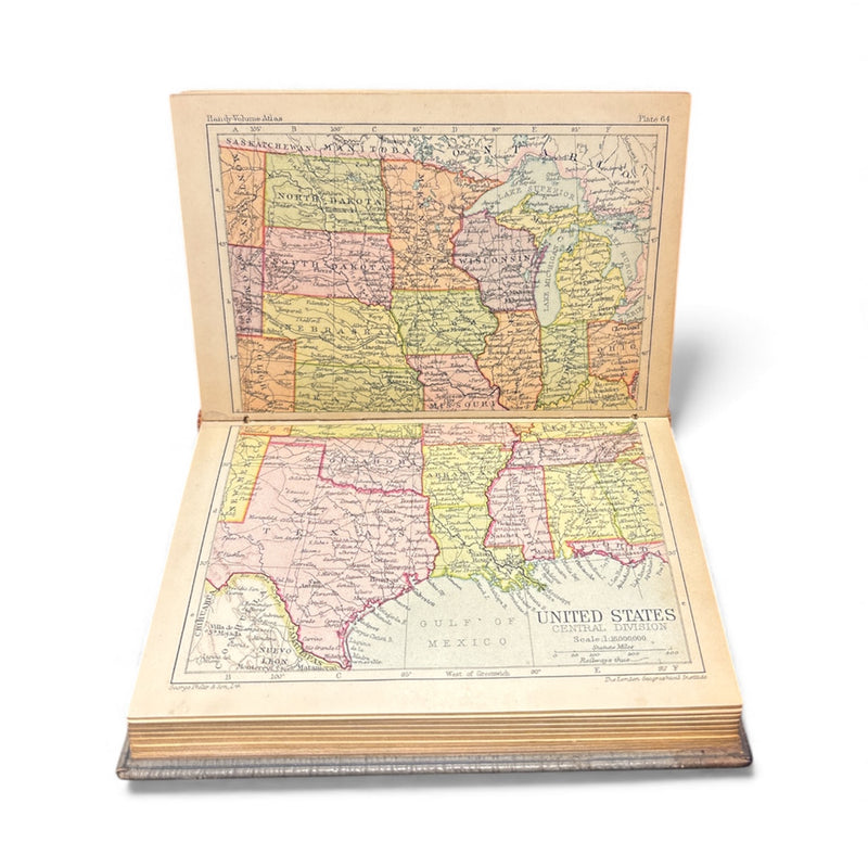 George E. Philip & Son • 1920s Handy-Volume World Atlas