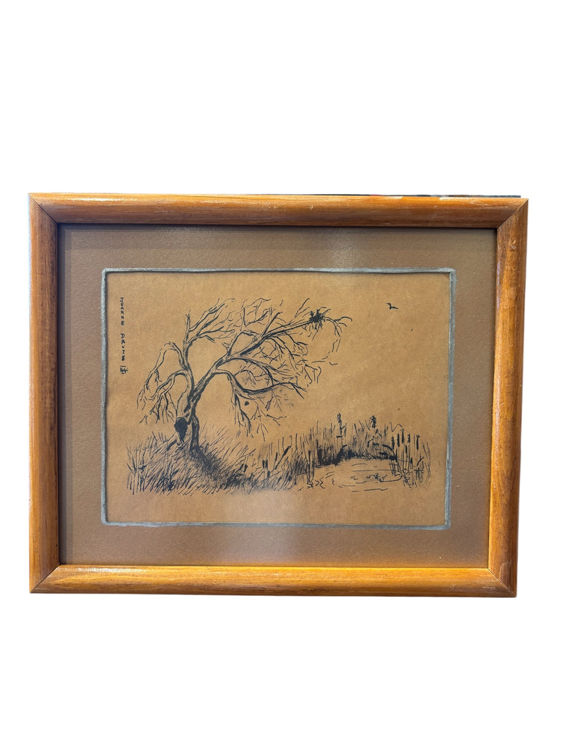 Simple Pleasure - Ink on Paper