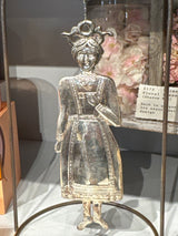 Grande Signora Old Italian Ex-voto w/Stand