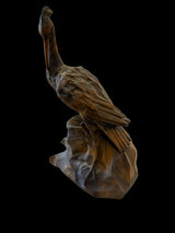 Superfine Hand Carved Pelican - Russia 1950s - Diplomatic Courier Collection