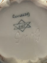 JPF Porcelain (Germany) - Sugar Bowl and Creamer - Circa 1920
