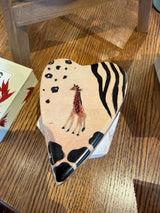 Love & The Giraffe - Kissi Soapstone Container