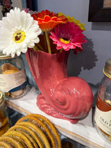 Weil Ware Cornucopia Vase - 1940s/50s