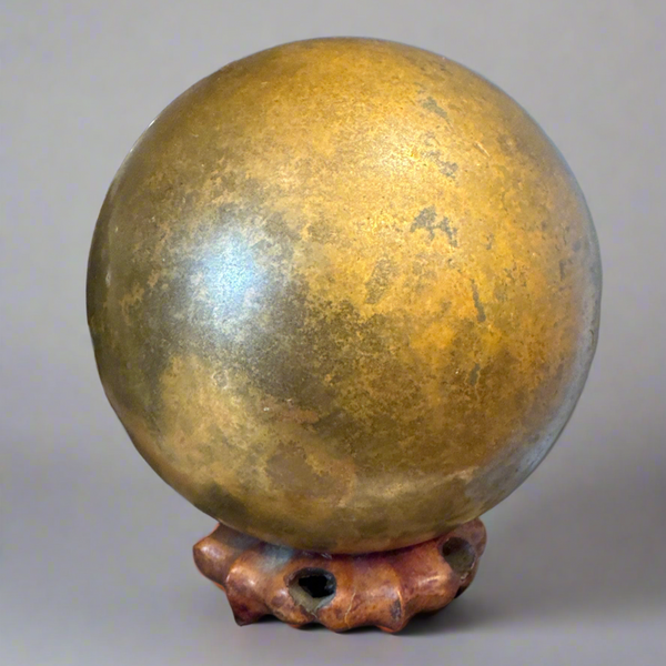 Antique Bronze Cannonball w/Stand – The Wayfinder Society