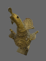 Peacock, Lost-wax Sculpture