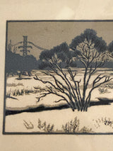 Soviet Linocuts Purchased from the Graficheskogo Iskusstva Moscow 1973