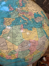 1984 - 1989 Cram's Standing Illuminated 16" Political Terrestrial Globe