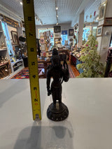 Lord Rama in the Round - Antique 6" Bronze - Late 19th/Early 20th Century