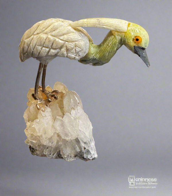 Candace the Very Fine Stone Carved Crane