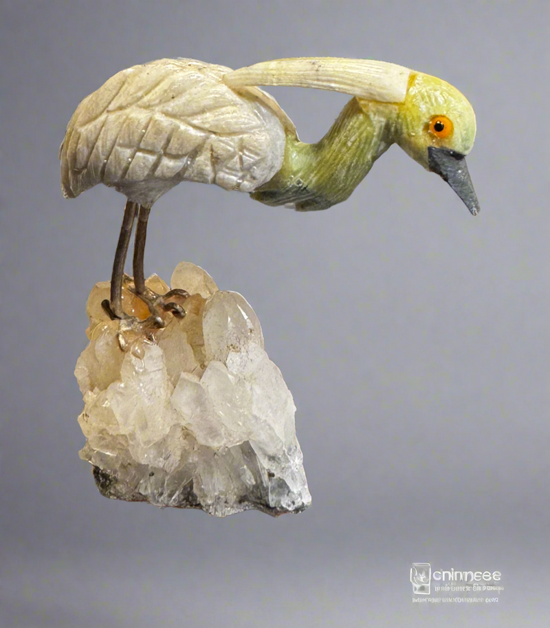 Candace the Very Fine Stone Carved Crane