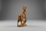 Fine Hand Carved Ibex - Russia 1950s - missing one ear