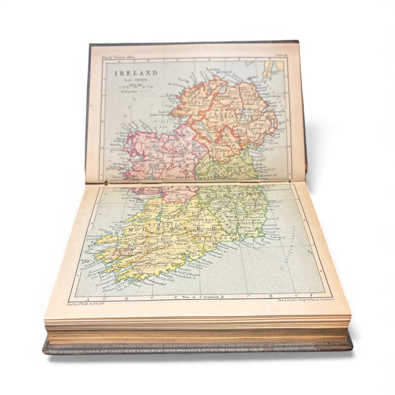 George E. Philip & Son • 1920s Handy-Volume World Atlas