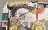 Procession of Attendants - Balinese Panel