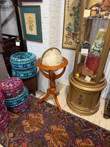 George F. Cram Classic 12" Floor Globe on Wood Tripod Stand