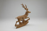 Superfine Hand Carved Deer - Russia 1950s - Diplomatic Courier Collection