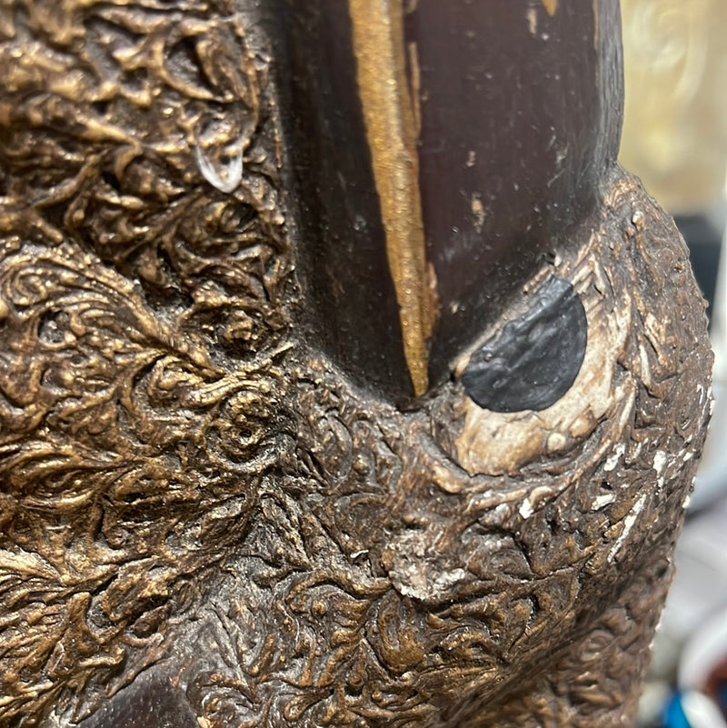Carved Stork with Embellishment