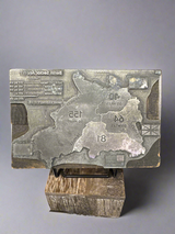 Berlin Sector Map - Printer's Plate