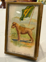 Framed - Tiny Silk - circa 1900 Promo Gift