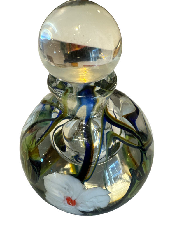 Art Glass Perfume Bottle - Richard Olma -1990