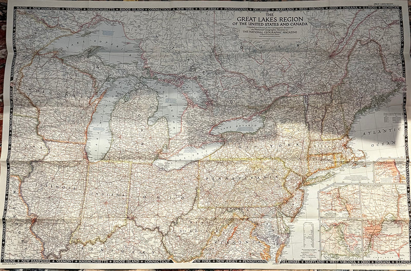National Geographic Maps 1936-1974