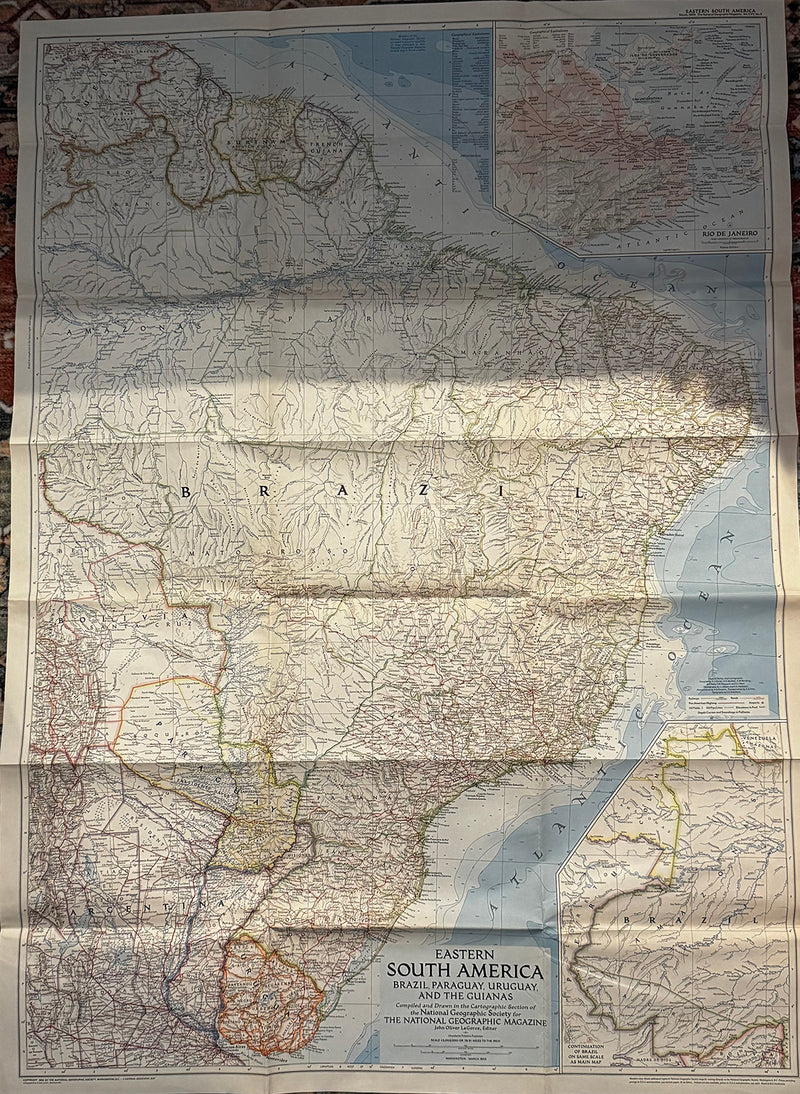 National Geographic Maps 1936-1974