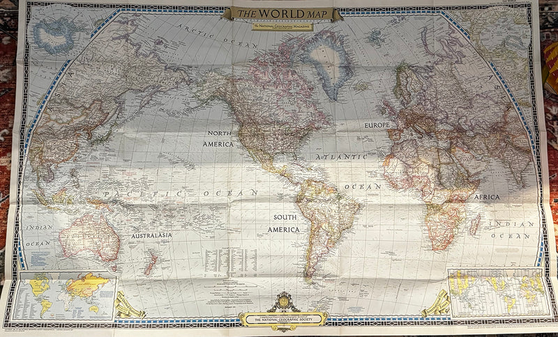 National Geographic Maps 1936-1974