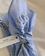 Purple Bandana with Lavender