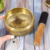 8 Auspicious Symbols Singing Bowl