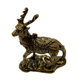 Elephant - Miniature Brass Figurine