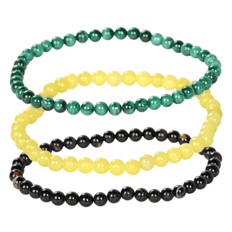 4mm Gemstone Bracelet Angelite