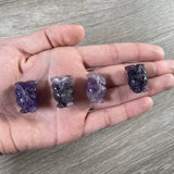 Gemstone Owl Figurine – Small Crystal Owl Decor : Tiger Eye