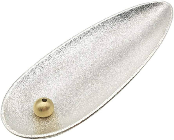 Silver Leaf Incense Holder