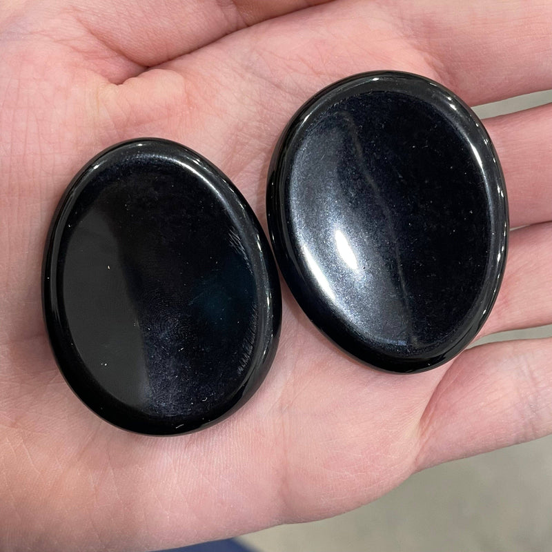 Obsidian Worry Stone