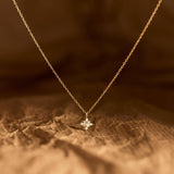 Moonstone Star Necklace