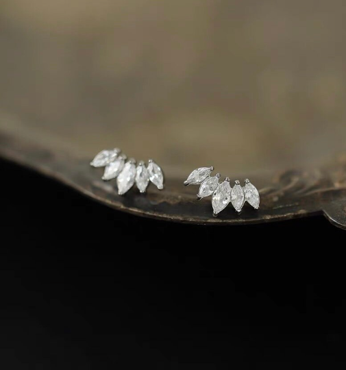Lotus Studs Gold