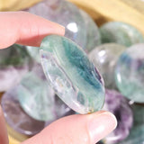 Rainbow Fluorite Worry Stone