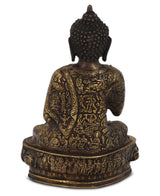 Brass Budha Statue 12"
