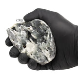 Blue Chalcedony with Stilbite