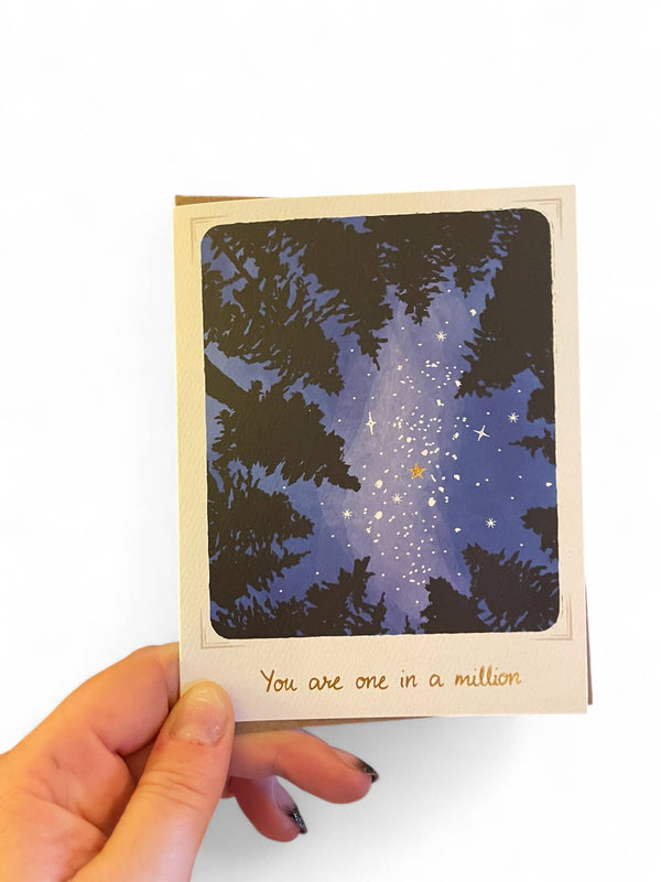 You Are One In A Million Card