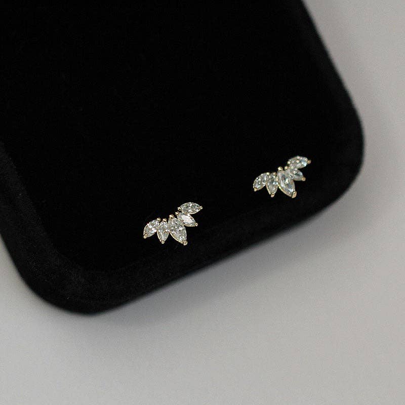 Lotus Studs Gold