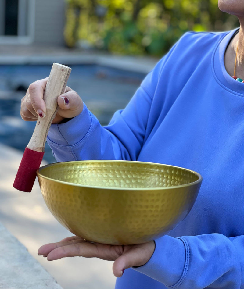 Shallow XL Singing Bowl 8"