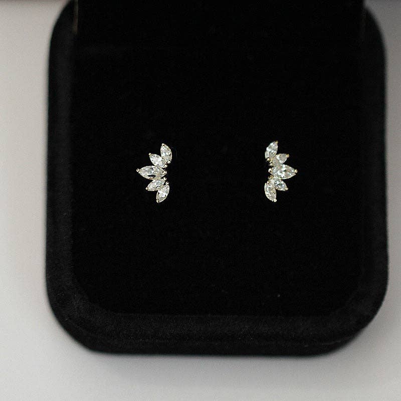 Lotus Studs Gold