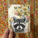 Raccoon Greeting Card