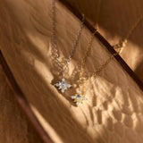 Moonstone Star Necklace