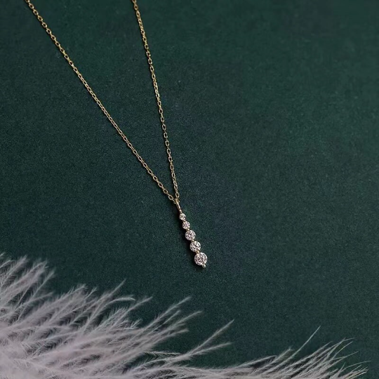 Glitter Stack Necklace