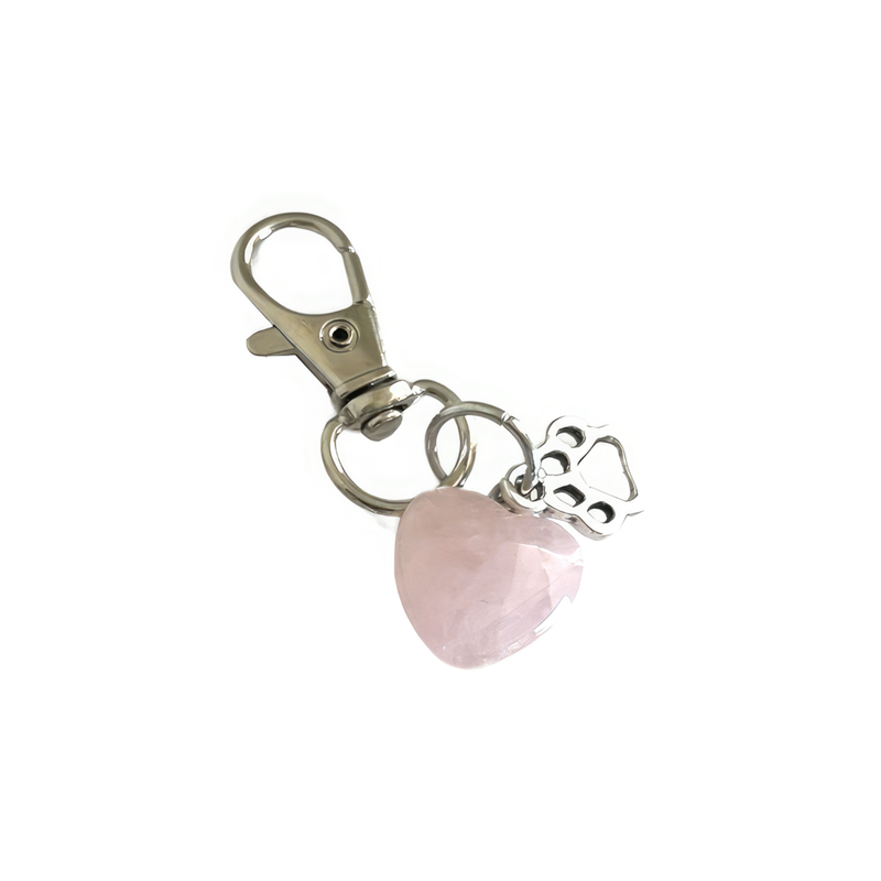 Best Friend Charm - Rose Quartz