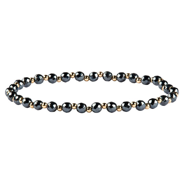 4MM Amethyst Bead Bracelet