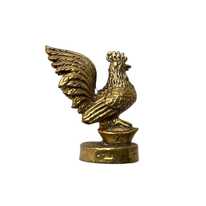 Rooster - Miniature Brass Figurine
